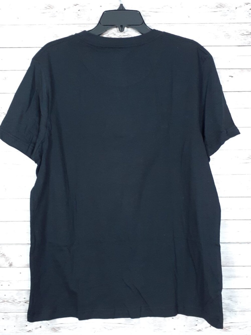 Halloween Adult Crew Neck T-Shirt L Tee Creep It Real Skeleton Black 996A - Picture 2 of 3